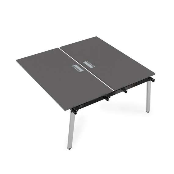 10БДС.268 Стол системы Бенч, сдвоенный, на 2 рабочих места - средний (1200*1235*750)