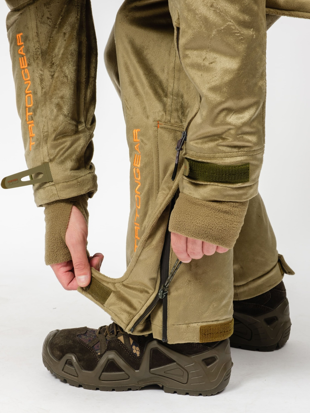 Зимний  мужской костюм "Triton Pro -15" (Вилтекс), Хаки