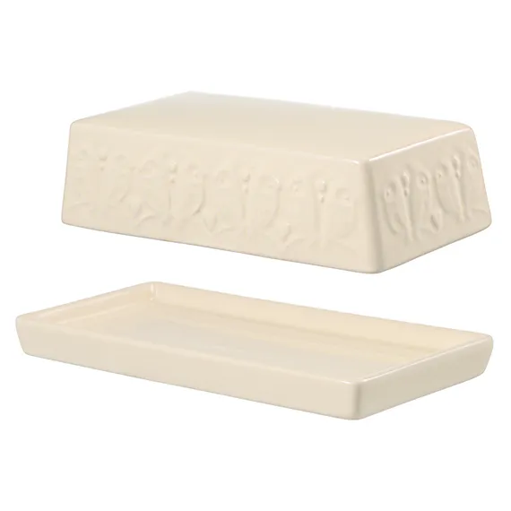 Масленка birds of paradise, кремовая