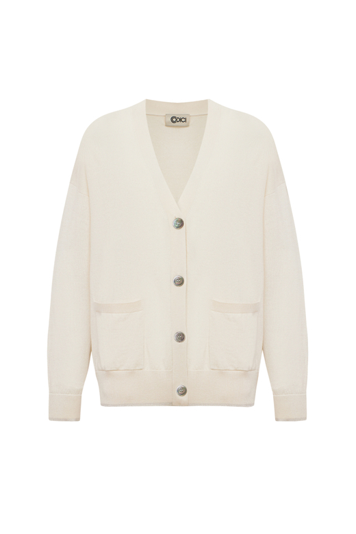 Кардиган из шелка и кашемира