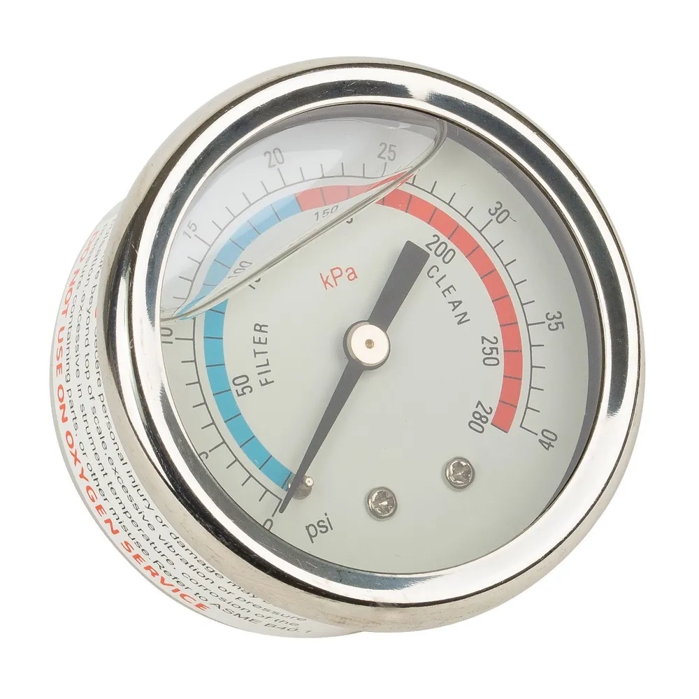 Манометр Aquaviva , стальной верхнего подключения