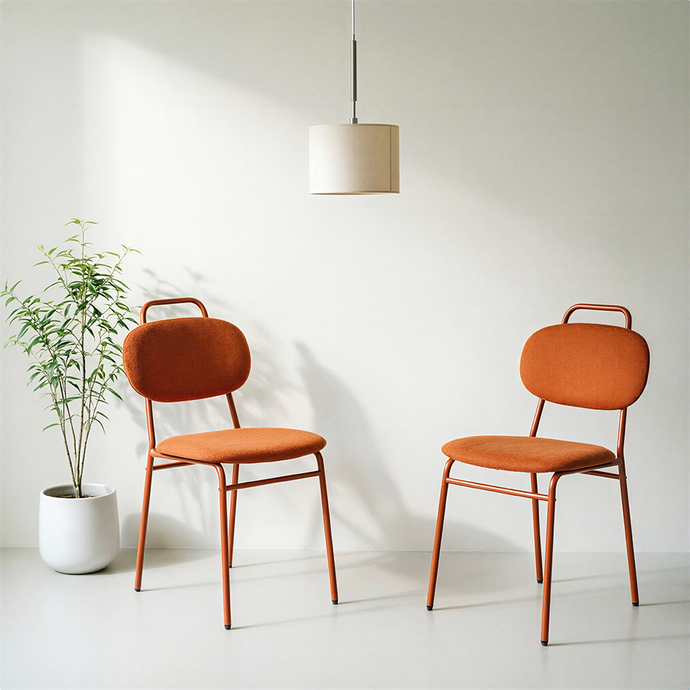 Стул MOLLY разборный терракотовый