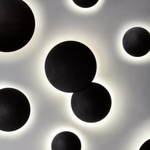 379237 Светильник PIATTO 1x10W LED 1000LM G ЧЕРНЫЙ 3000K IP65