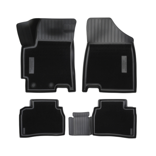 Ковры в салон Norplast/Unidec для МОСКВИЧ 6 (2023-) ,Черный, арт.NPA11-C60-420-CM