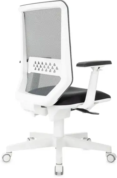 Кресло Бюрократ MC-W611N темно-серый TW-04 38-417 сетка/ткань крестов. пластик пластик белый