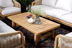 Стол садовый кофейный из акации RIMINI