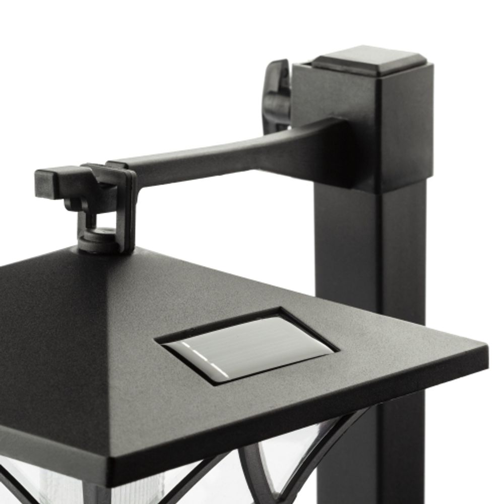 Светильник уличный ЭРА SL-PL155-PST а солнечной батарее пластик черный 155 см