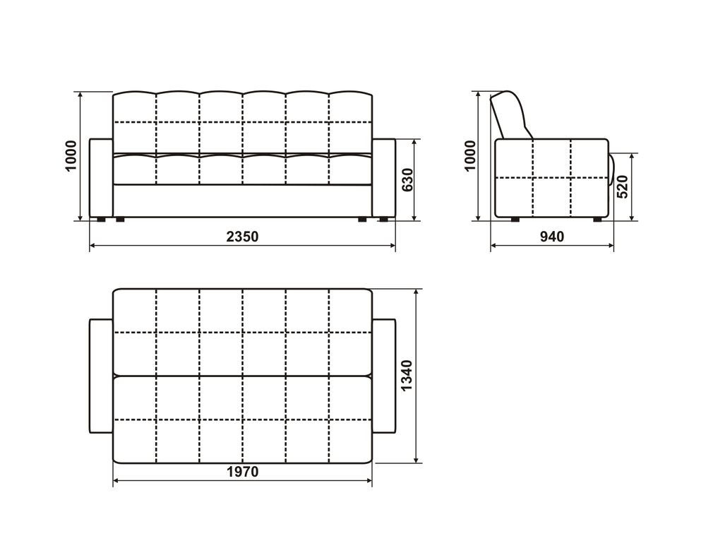 Диван "Фишт" БД с мягкими подлокотниками (задник осн.ткань), Новый Век, г.Екатеринбург (Ultra olive, АКЦИЯ)