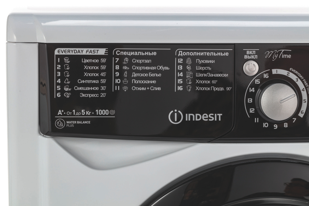 Стиральная машина Indesit EWSD 51031 BK