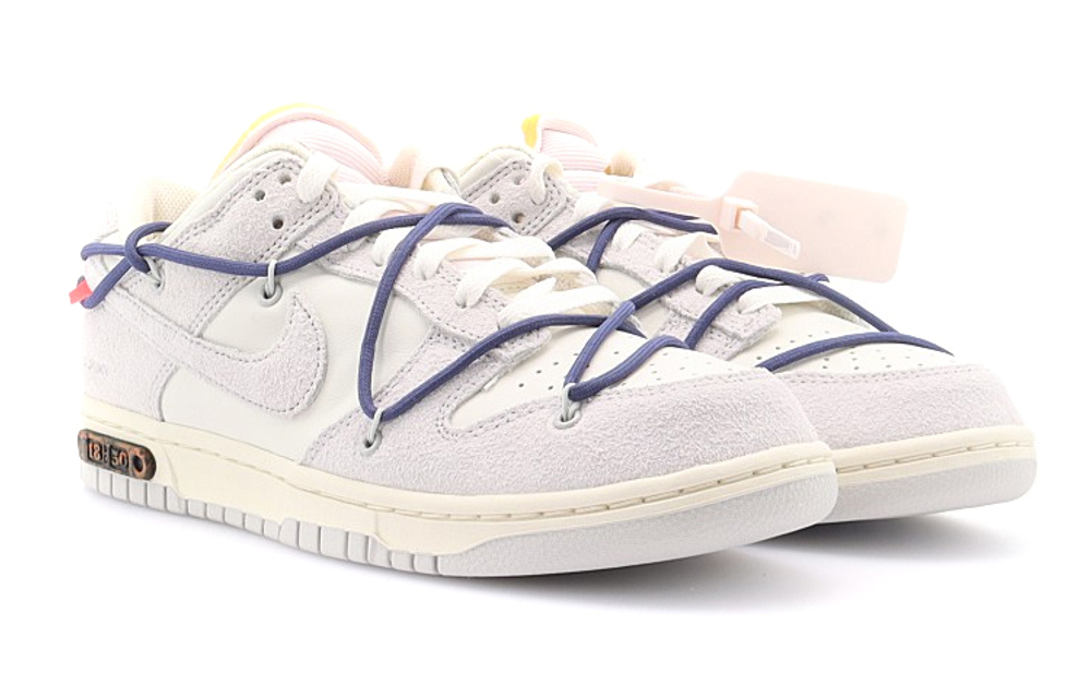 Кроссовки Off-White X Nike Dunk Low The 50 No.18
