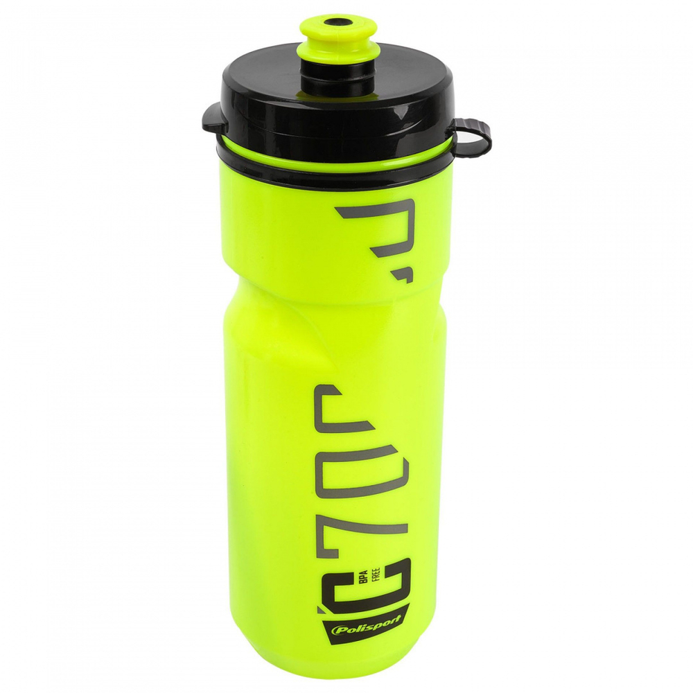 Фляга Polisport C700 700мл., lime green/black