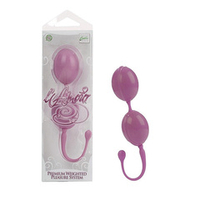 Розовые вагинальные шарики 3,75см California Exotic Novelties LAmour Premium Weighted Pleasure System SE-4649-04-3