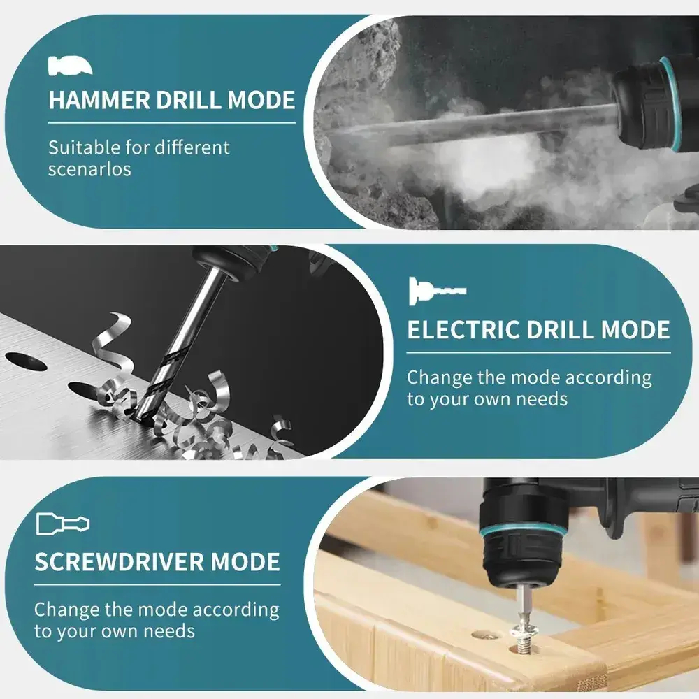 Makita Перфоратор 1100 Вт, 0 акк.