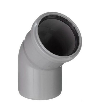 Отвод канализационный Ostendorf 75мм 45*