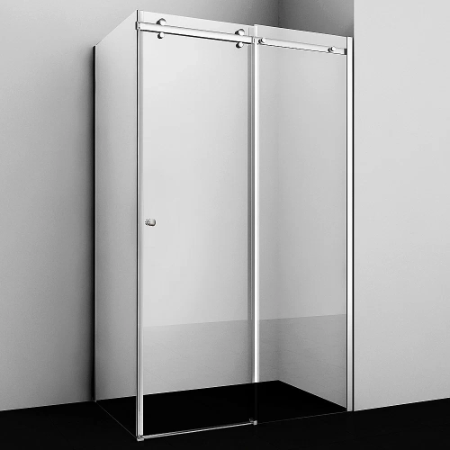 Душевой уголок WasserKRAFT Vils 56R06 120х80 стекло прозрачное/профиль серебро