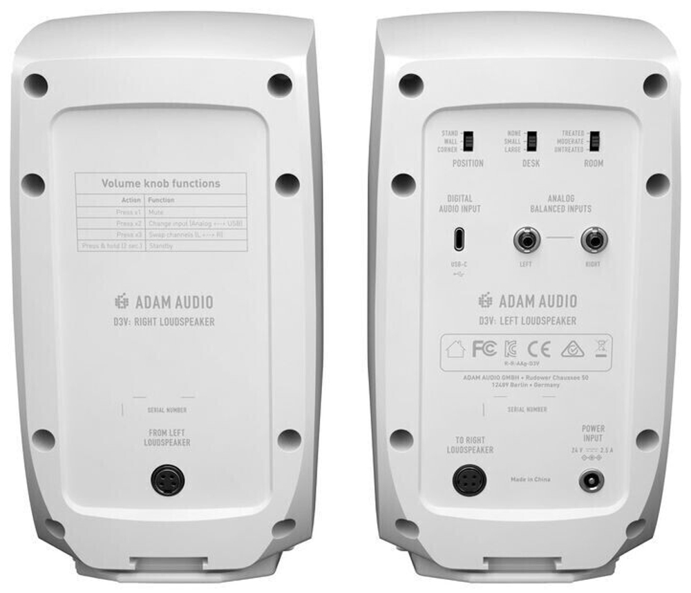 ADAM Audio D3V White