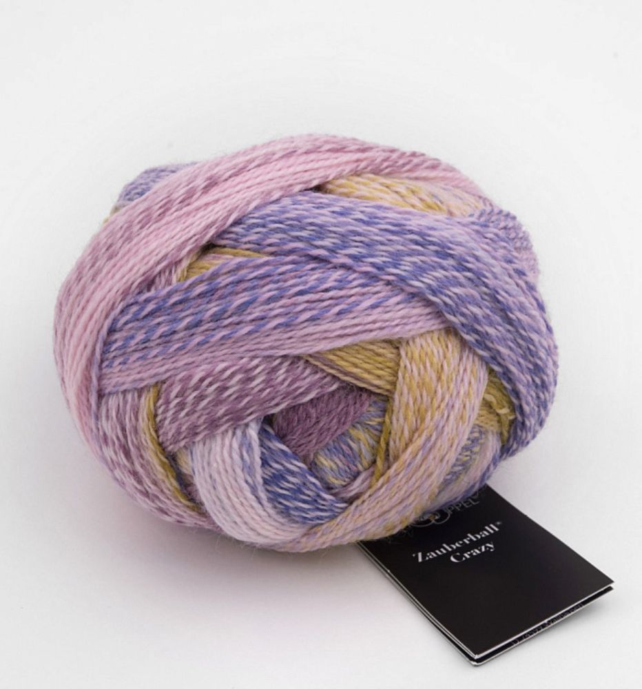 Пряжа Crazy Zauberball (2473/Приманка), 420м/100гр