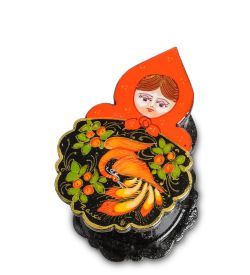 Народные промыслы ШК-12/ 1 Шкатулка «Матрешка» в асс.