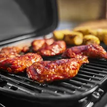 Портативный газовый гриль Weber Traveler Compact, 1 горелка, чёрный