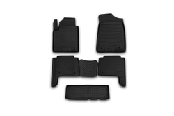 Коврики в салон для INFINITI QX56, 2010- 5 шт. (полиуретан) CARINF10003