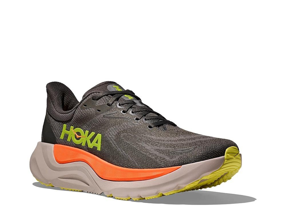 Кроссовки для бега мужские Hoka Arahi 8 M Серо-Оранжевые