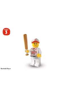 LEGO Collectable Minifigures 8803 Серия 3 Игрок в бейсбол