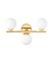 Настенный светильник Lumina Deco Marsiada LDW 6033-3 F.GD