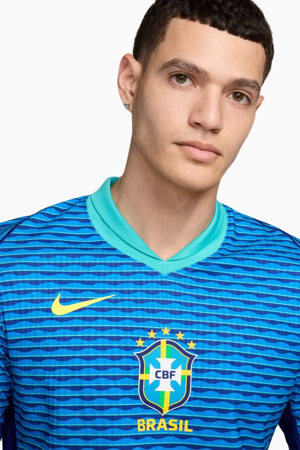 Футболка Nike Brazil 2024 Away Match - синий