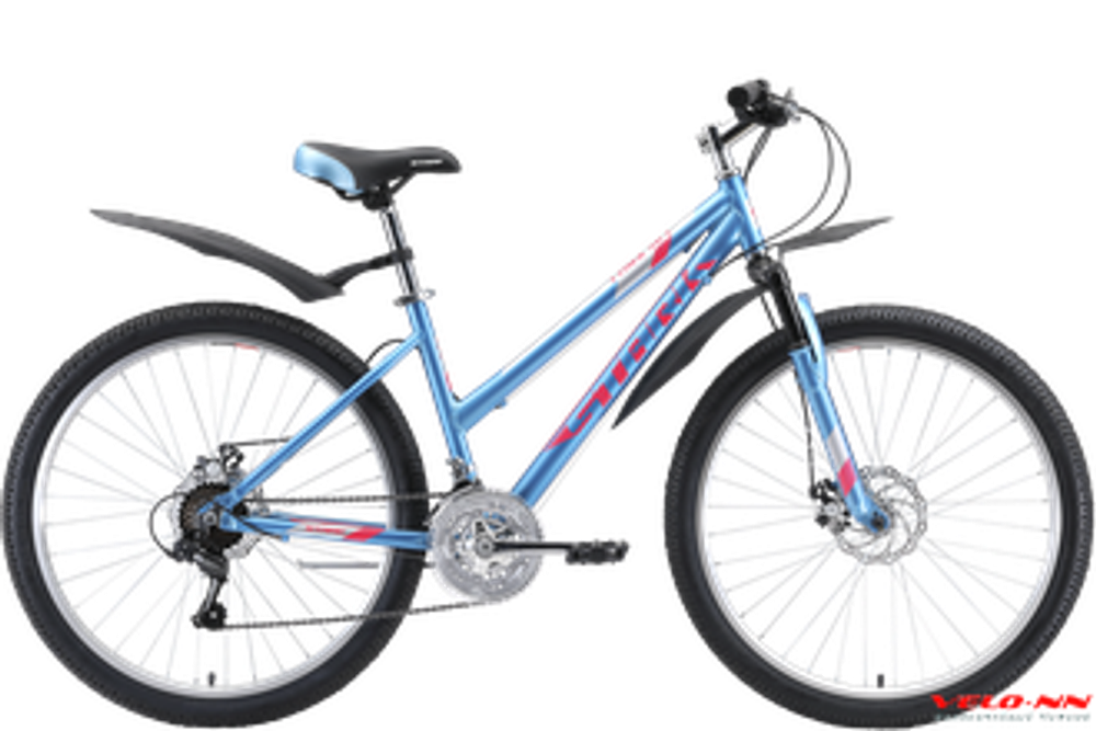 Велосипед Stark Luna 26.1 D голубой/розовый 2021