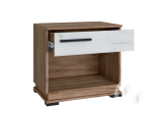 Тумба МТ-30 Прихожая Модена (дуб крафт табачный/дуб крафт белый)