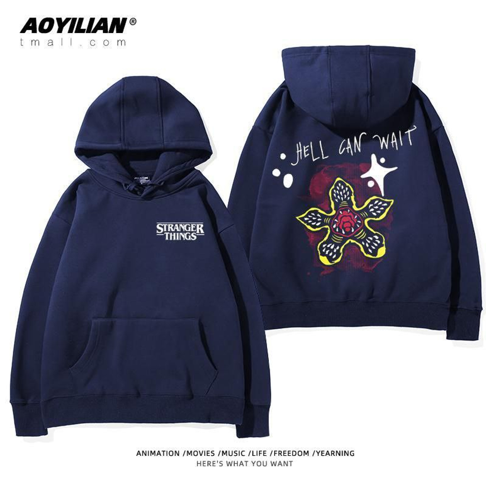 Толстовка-худи "Очень странные дела"