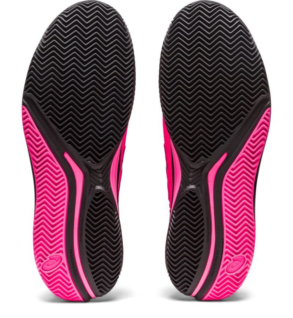 Мужские кроссовки теннисные Asics Gel-Resolution 9 Clay - hot pink/black
