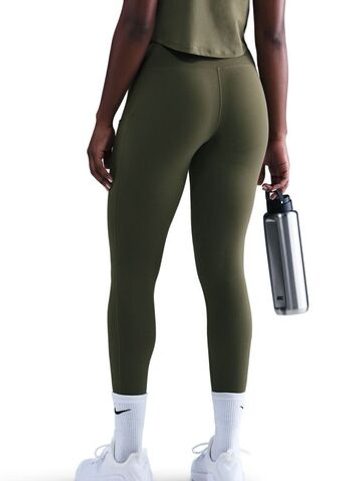 Женские леггинсы Nike Dri-Fit One 7/8 High-Rise - medium olive