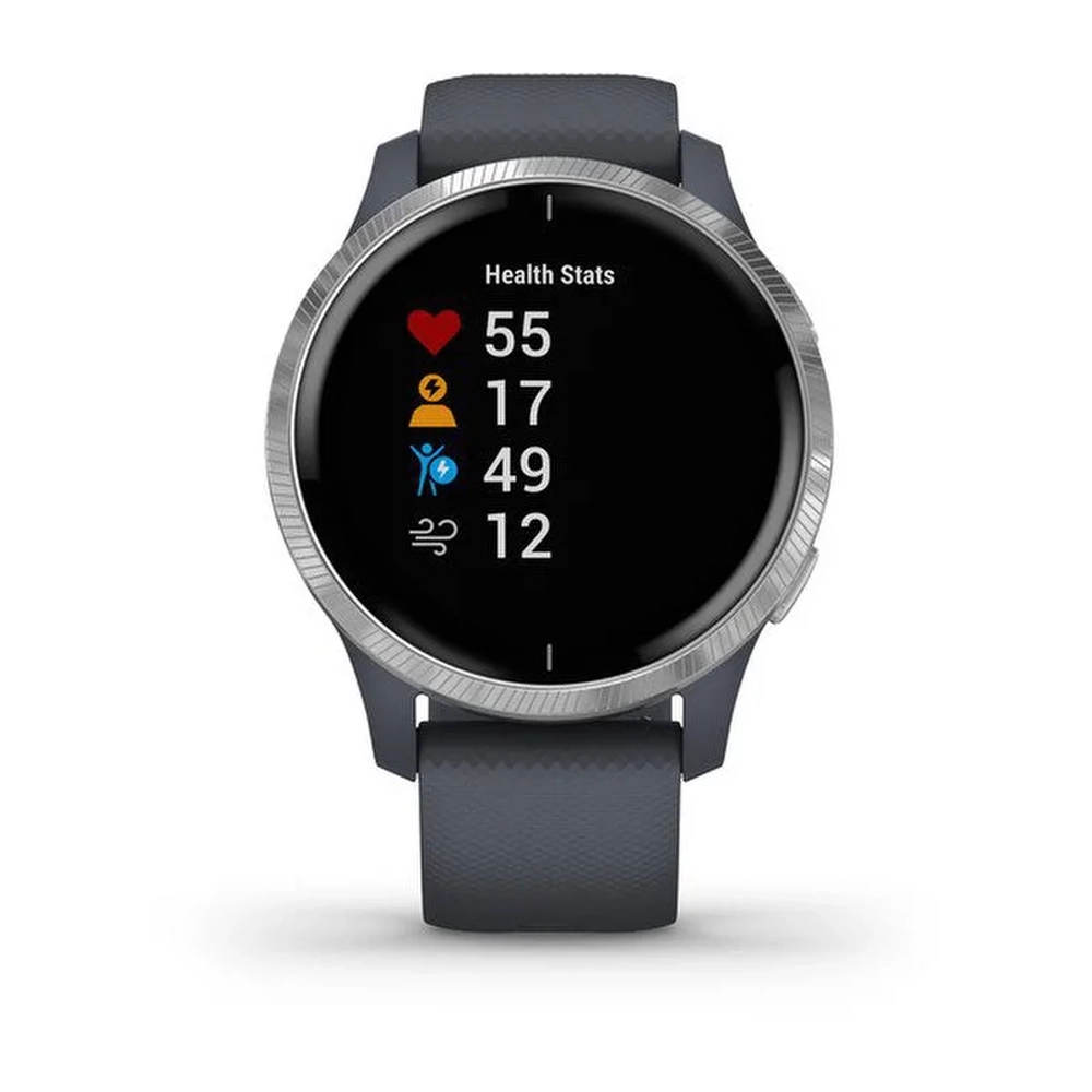 Часы для фитнеса Garmin Venu, синий гранит, 010-02173-03
