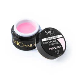 Гель MIO NAILS (не холодный) Средняя вязкость. Pink Clear, 15 гр