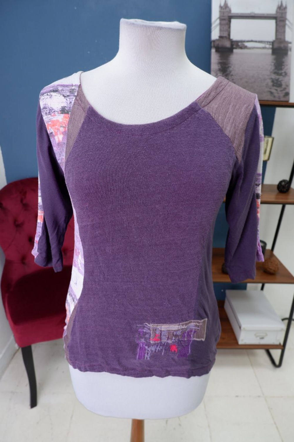 Джемпер Aventures Des Toiles стильный 44 размер