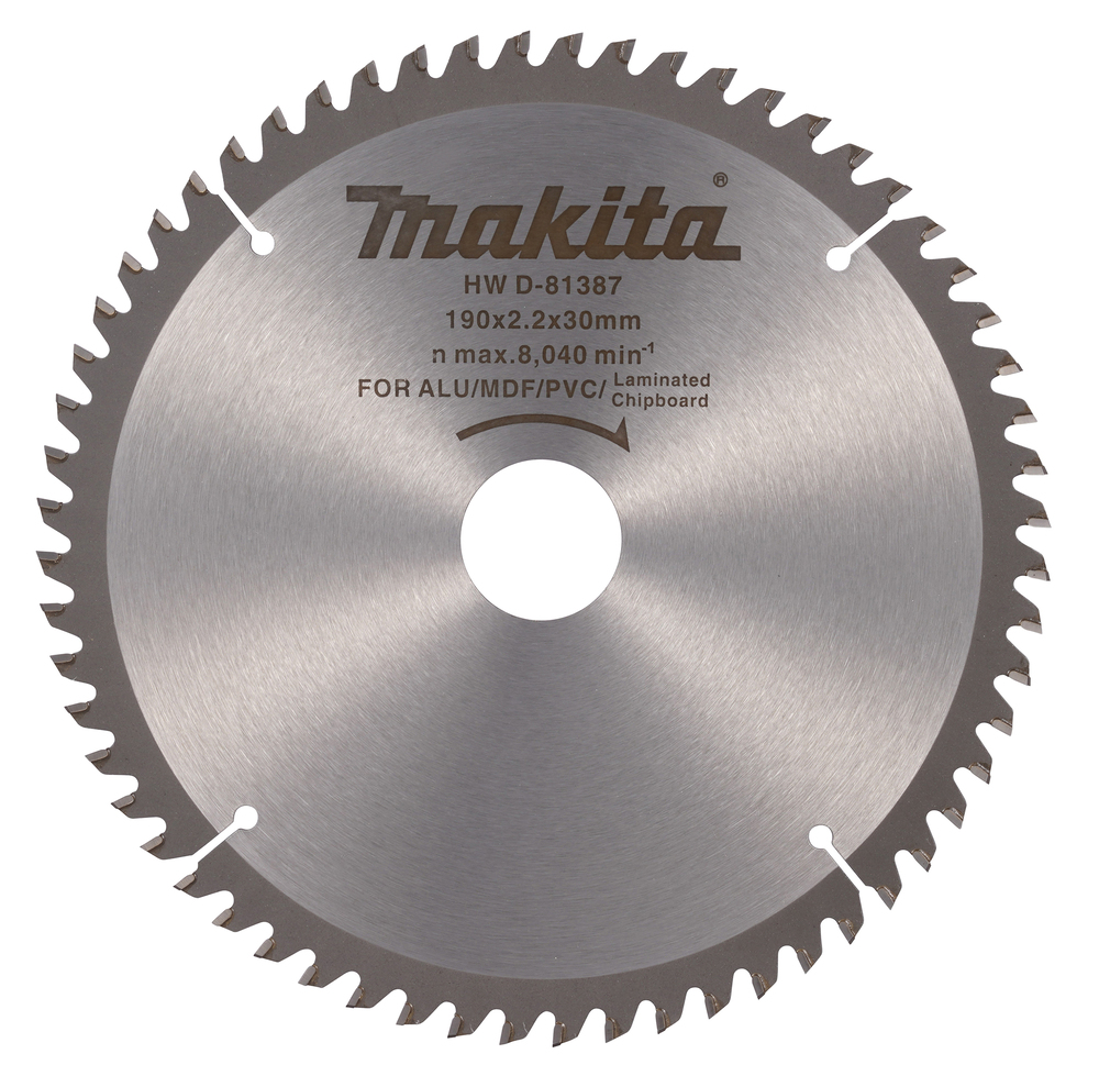 Пильный диск универсальный 190x30x2.2/1.4x60T Makita D-81387