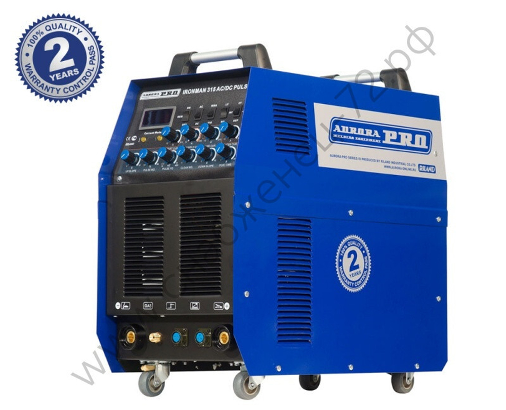 Индустриальный аппарат аргонодуговой сварки AuroraPRO IRONMAN 315 AC/DC PULSE (TIG+MMA)