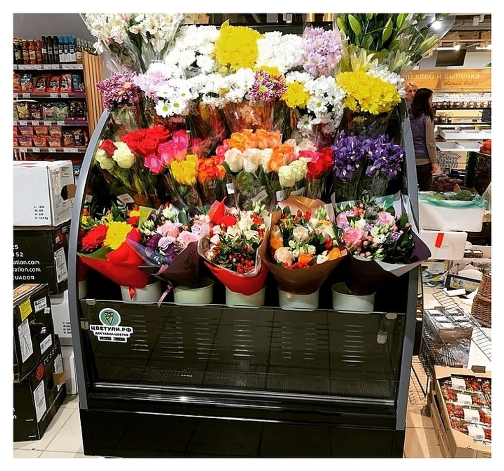 Горка холодильная Lida Stella Flora mini (1000х970х1800 мм)
