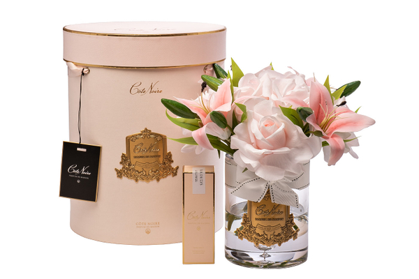 Диффузор Cote Noire Roses&LIlies pink и спрей Lily Flower 2x10мл Garda Decor