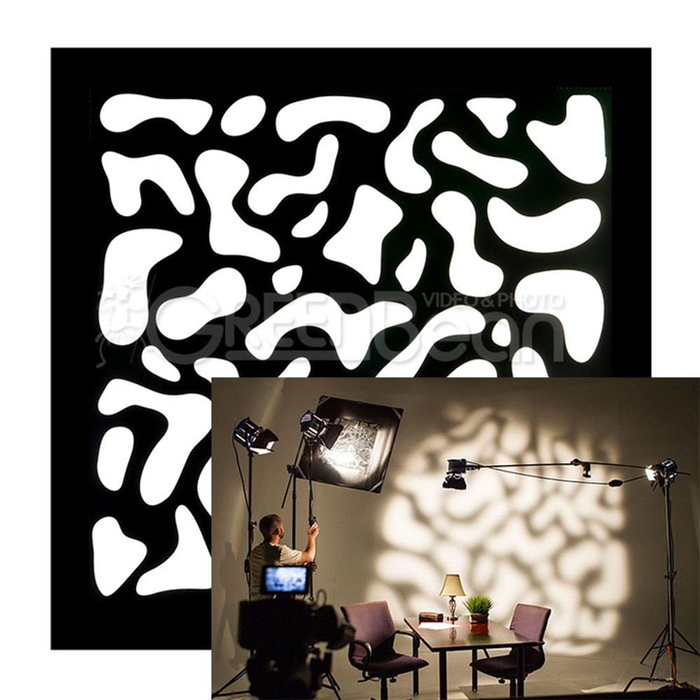 Набор масок Гобо GreenBean Effect panel 60