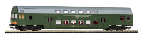 Двухэтажный вагон управления DBmqee DR IV, зеленый