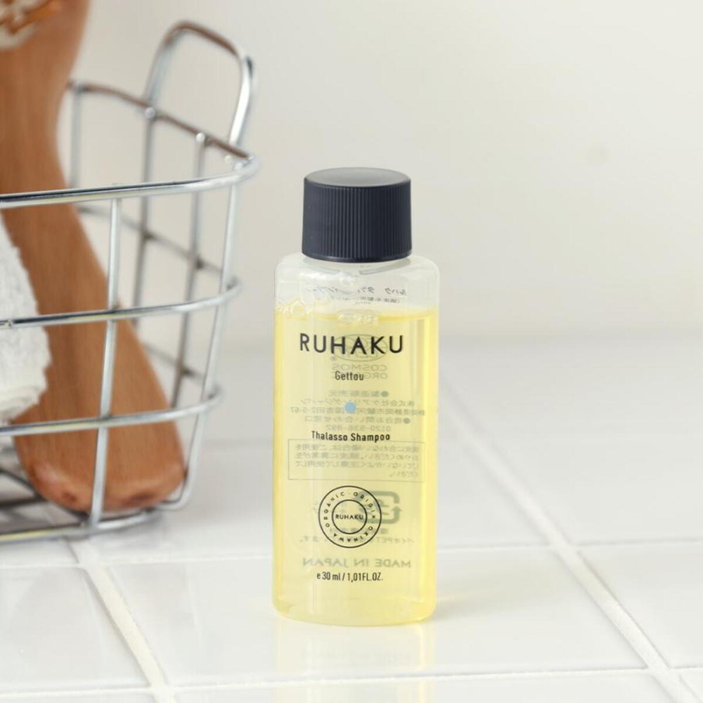 Мини-набор косметики для волос с альпинией церумбет RUHAKU Hair Care Trial