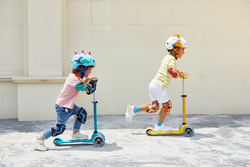 Самокат Mini Micro Deluxe LED Желтый