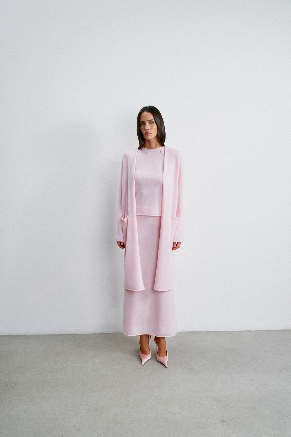 Кардиган ISABEL, светло-розовый