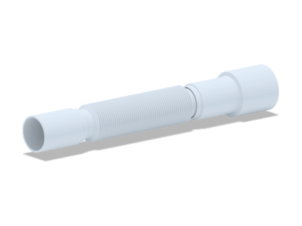 Труба гибкая "АНИ" K406 40х40-50/351-761 мм