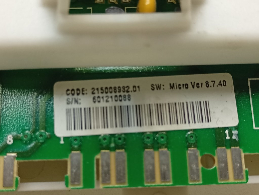 WISL82 кт57 Электронный модуль для стиральной машины Indesit 21500893201 б/у