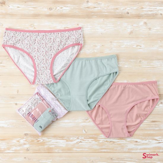Трусики женские DOMINANT 55000-159, FULL BRIEF, 3 шт. в уп.