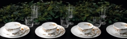 Wedgwood Набор овальная чаша + блюдо Vera Wang Jardin EAN 701587394079