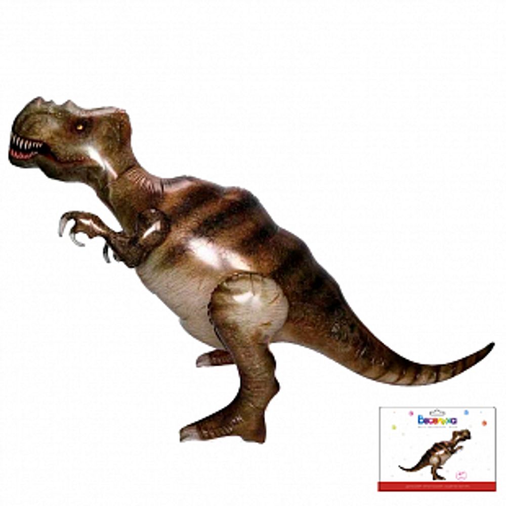К Ходячая фигура, Динозавр тираннозавр, 47&quot;/120 см, 1 шт. (В упаковке)